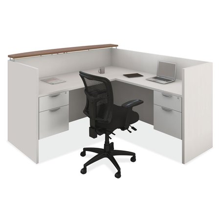 OFFICESOURCE OS Laminate Collection Reception Typical - OS97 OS97WH